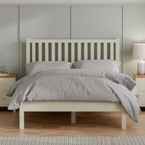 Coxmoor Ivory Bed – (2 Sizes)
